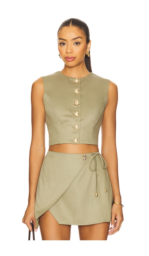 Sndys X Revolve Emilie Top In Brown