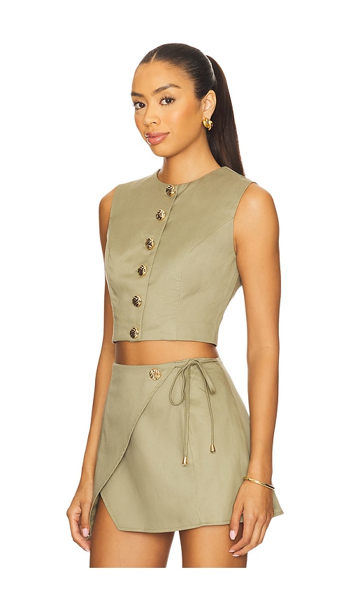 Sndys X Revolve Emilie Top In Brown