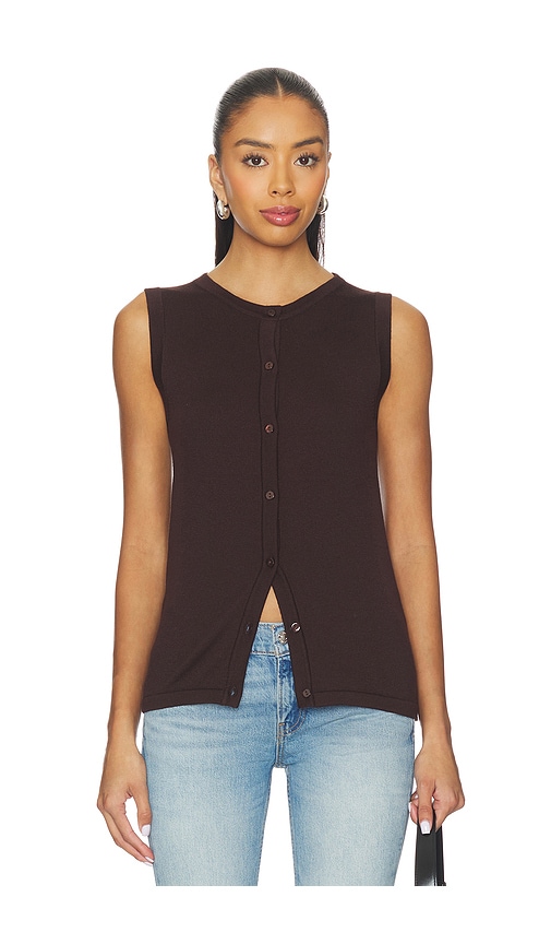 Sndys August Vest In Brown