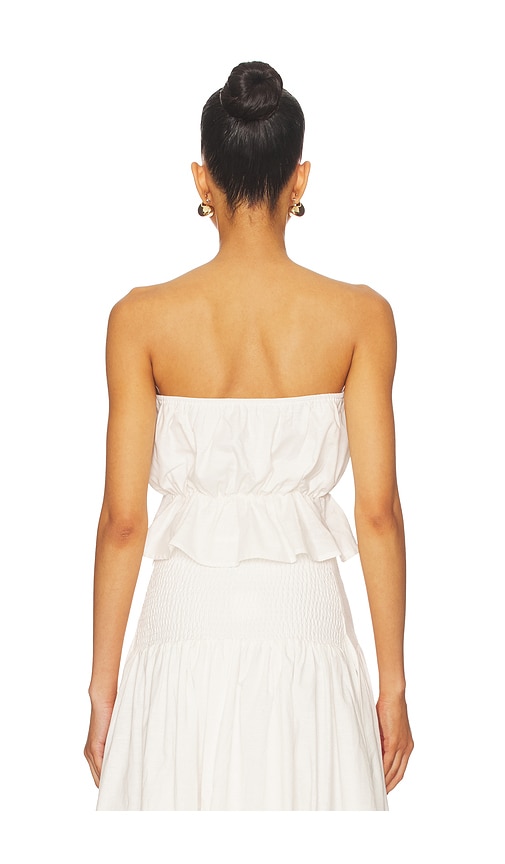  Sndys Trägerloses Top Nesa In White. Größe S. Also In Xxs, Xs, M, L, Xl, Xxl. 