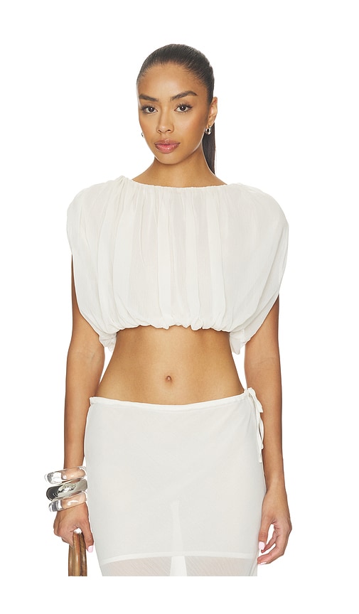 SNDYS Mara Gathered Top