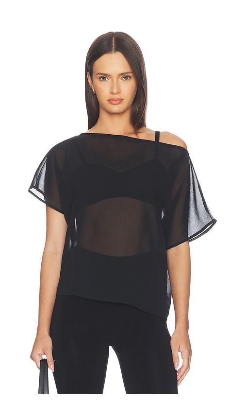 SNDYS Karmi Sheer Top en Black Taille XL Also en XXS XS S M L XXL 88 €