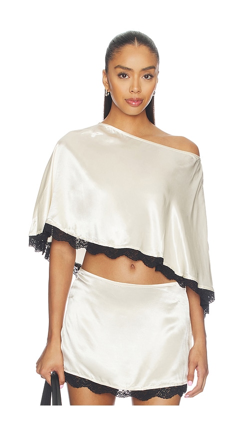 Zaley Poncho Top
