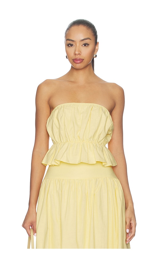 Nesa Strapless Top