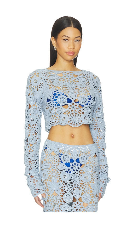 SNDYS Tala Crochet Top | Thumbnail 2