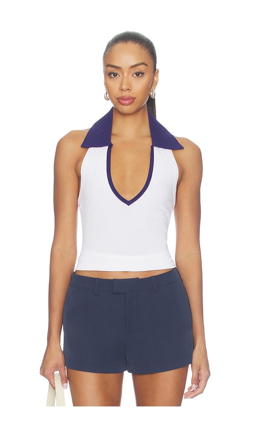 Gwen Contrast Top