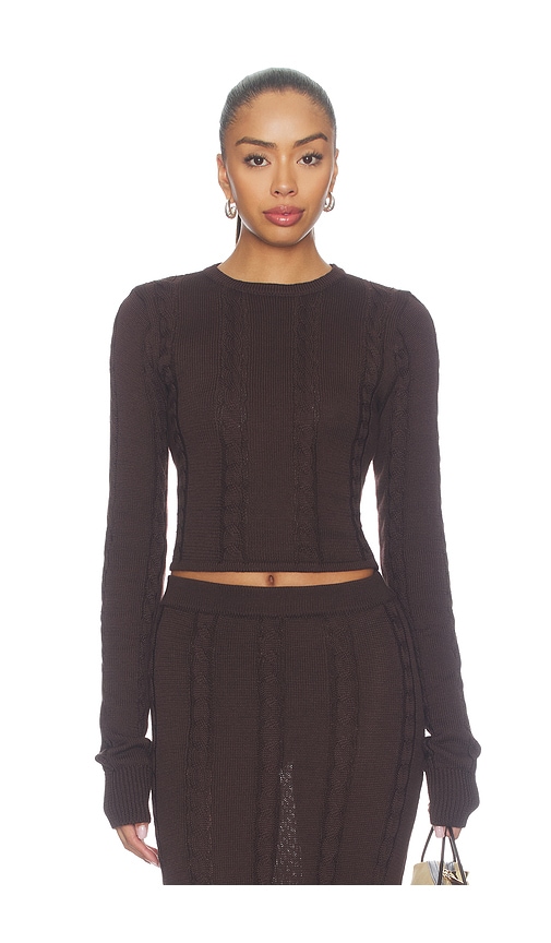 Rory Top by SNDYS in Chocolate
