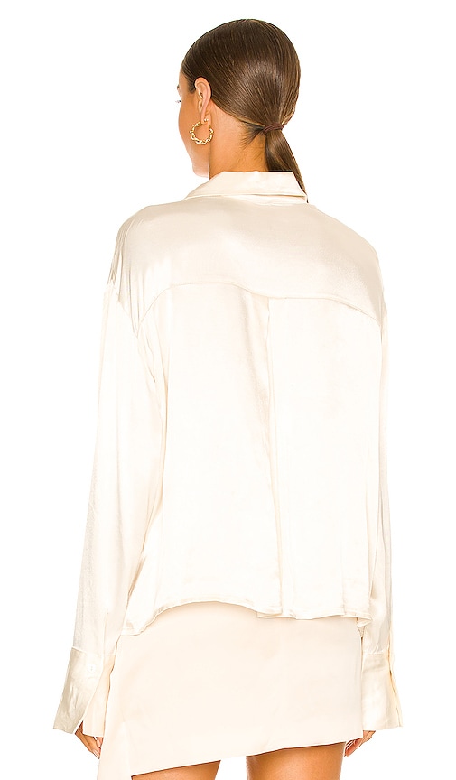  Sndys Satinhemd Rising In Cream. Größe Xs. Also In L, Xl. 