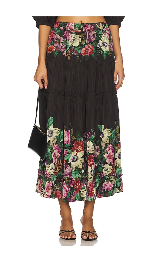 Sea Viktoria Print Midi Skirt