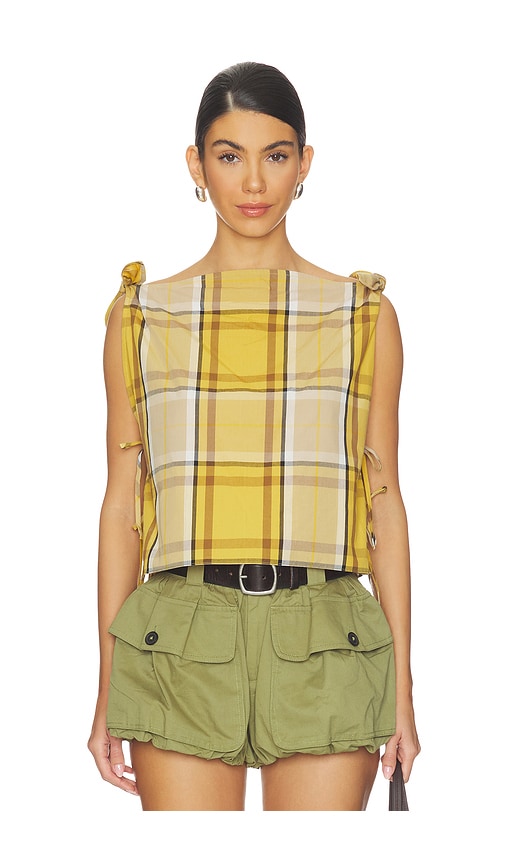 Sea Copeland Plaid Top