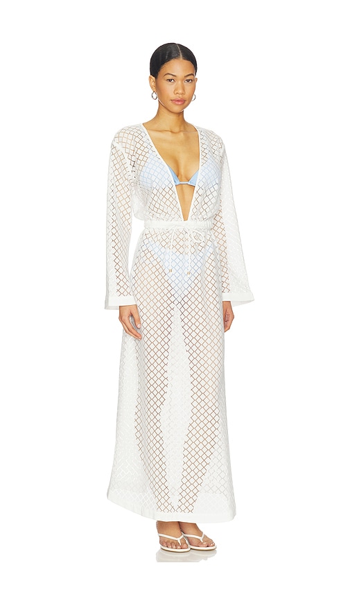  Seafolly Tunique De Plage En White. Taille L. Also En Aus 10/us 6, Aus 12/us 8, Aus 14/us 10, Aus 8/us 4. 