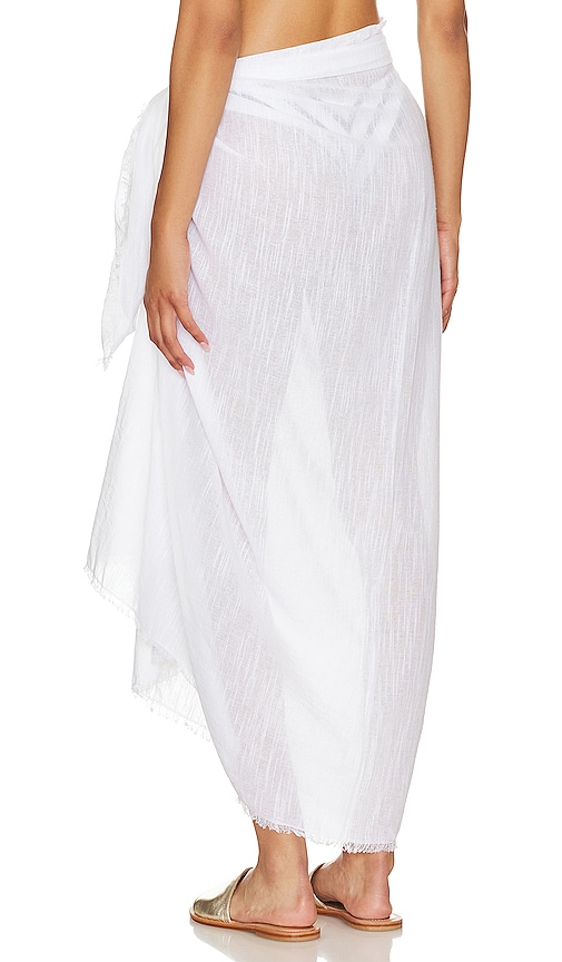  Seafolly Zum Wickeln Beach In White. 