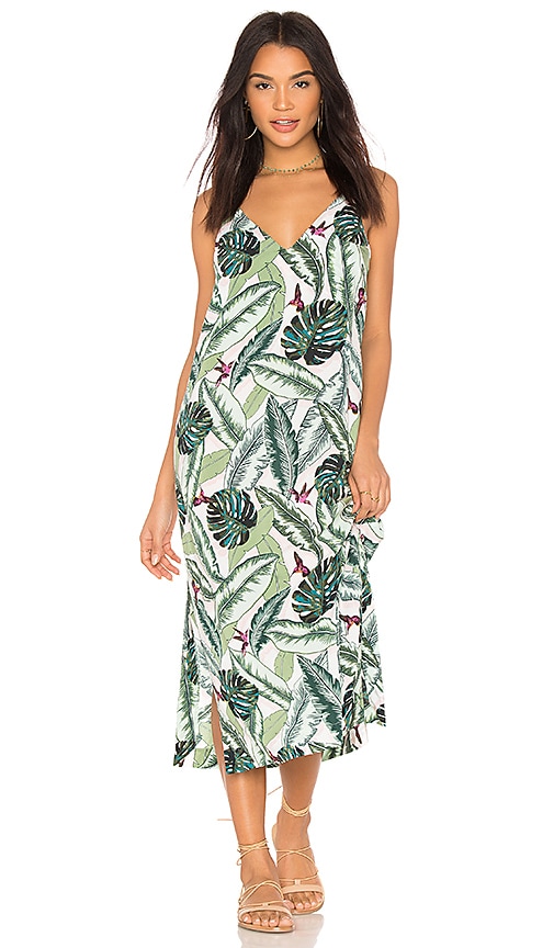 Seafolly Palm Beach Dress in Moss | REVOLVE