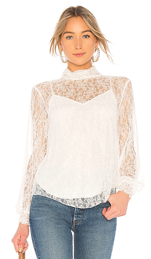 See By Chloe Lace Top in Misty Ivory | REVOLVE
