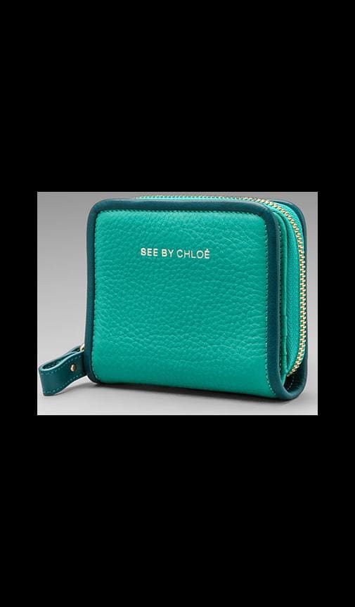 April Square Zipped Wallet
