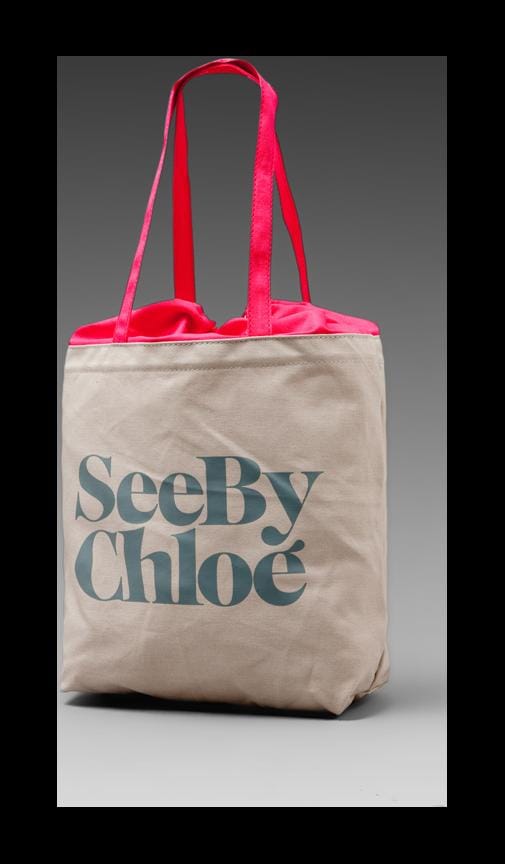 chloe shopping bag