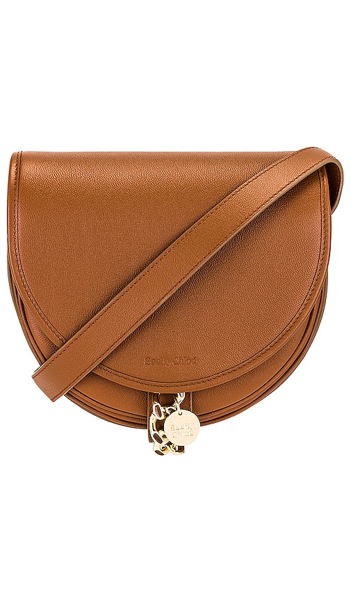 See By Chloe Mara Saddle Bag in Caramello | REVOLVE