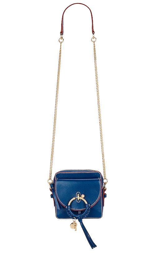 Chloe Quilted Handbag – Blue Illusion