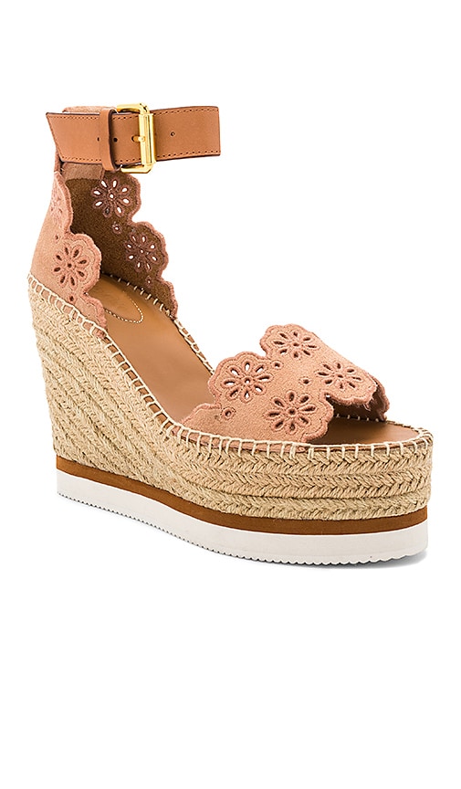 chloe glyn wedge espadrilles