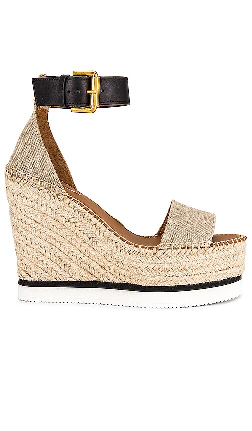 chloe glyn wedge espadrilles