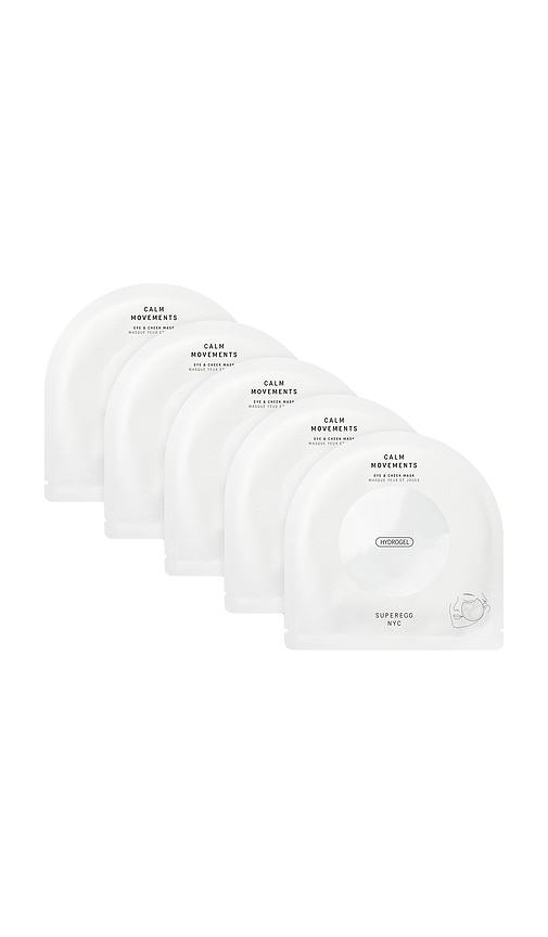 Calm Movements Eye & Cheek Mask Pack Of 5