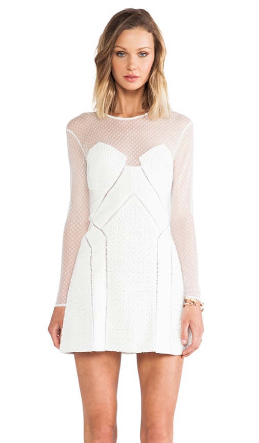 VESTIDO ACAMPANADO WHITE NIGHT