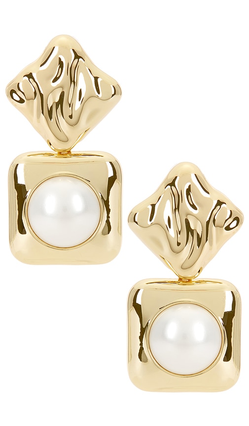 self-portrait EARRINGS イヤリング - Gold | REVOLVE
