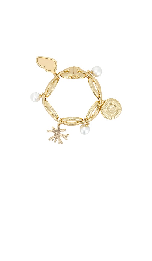 self-portrait Gold Coral Charm Bracelet | Thumbnail 2 self-portrait Gold Coral Charm Bracelet | Thumbnail 2