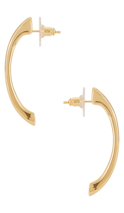 SELF-PORTRAIT RIDGED EARRINGS