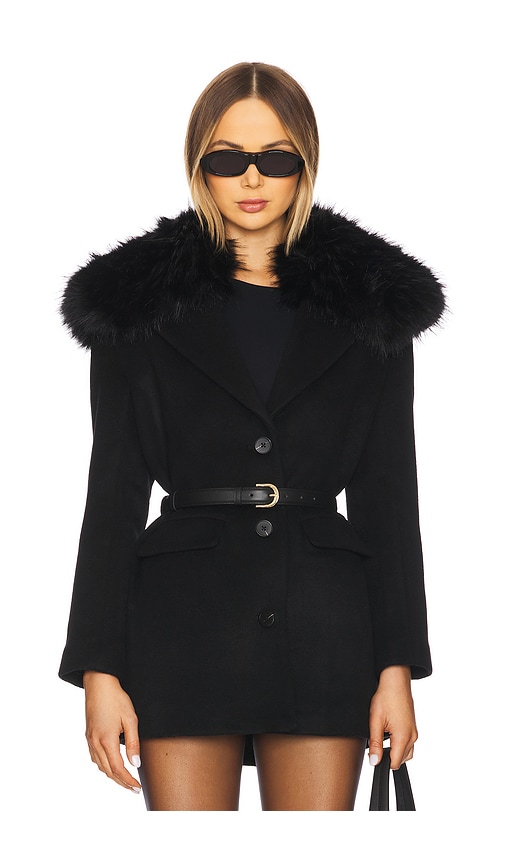 PELLICULE ペリキュールfront gather furcoat Vintage Fur 50's-60's Jacket McKinnon Furs Orillia Women