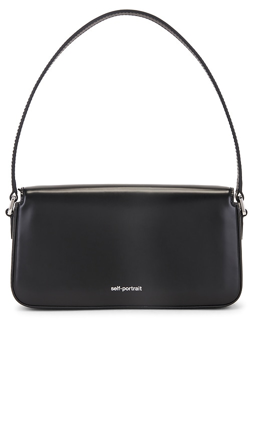 SELF-PORTRAIT LEATHER BAGUETTE BAG