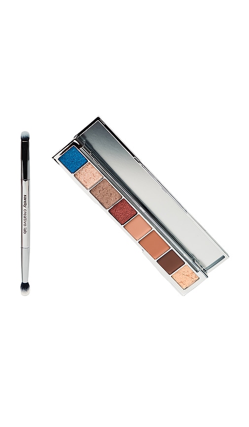 Sarelly La Mil Sombras Eyeshadow Palette & Dual Ended Brush in Beauty: Multi.