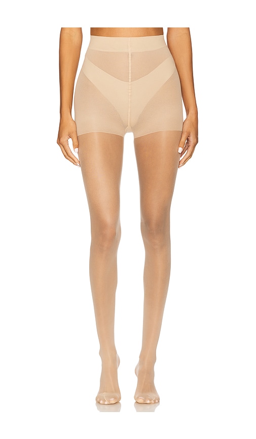Stems Stretch Control Sheer Tights In Neutral