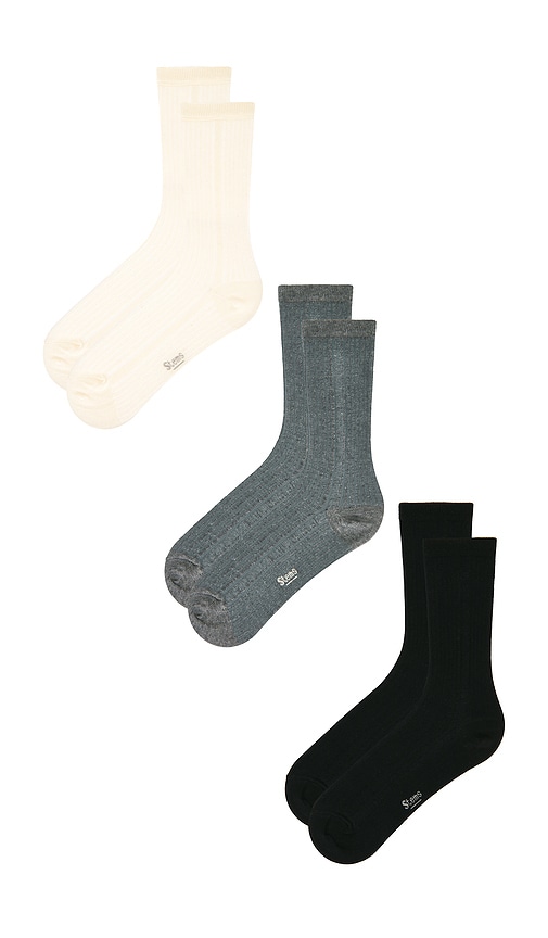  Stems Socken In Black. 
