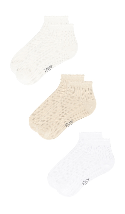  Stems Knöchelsocken Lace In Neutral. 
