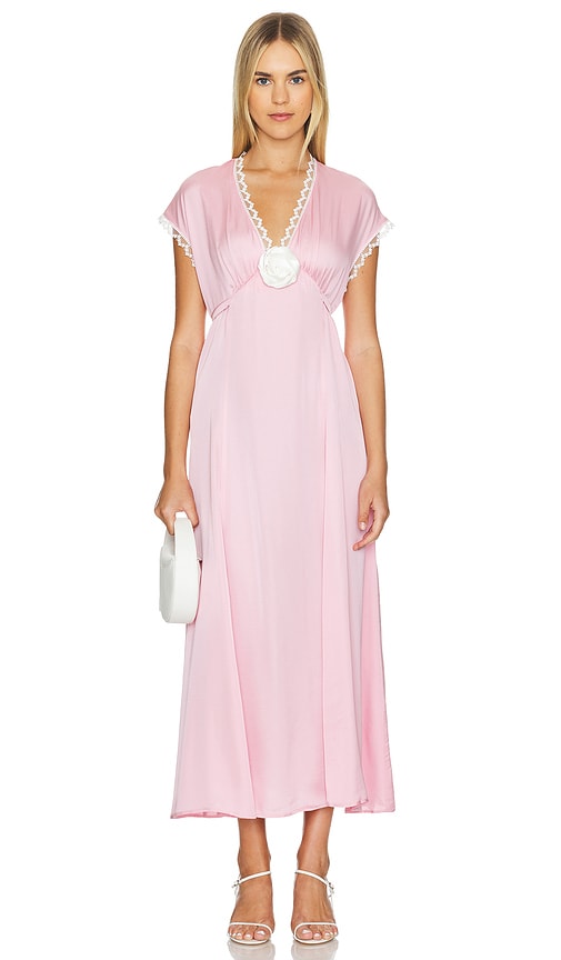 Shop Sleeper Genus Rosa Dress In Pink