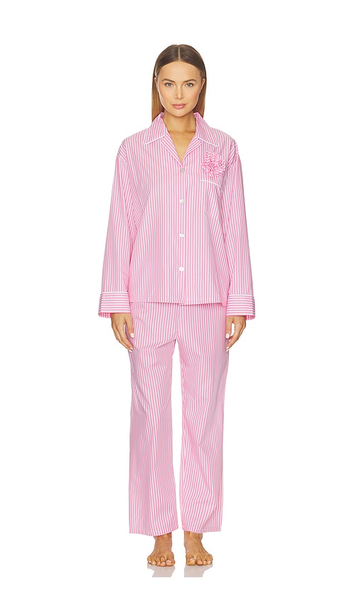 Sleeper The Rose Pajama Set In Multi