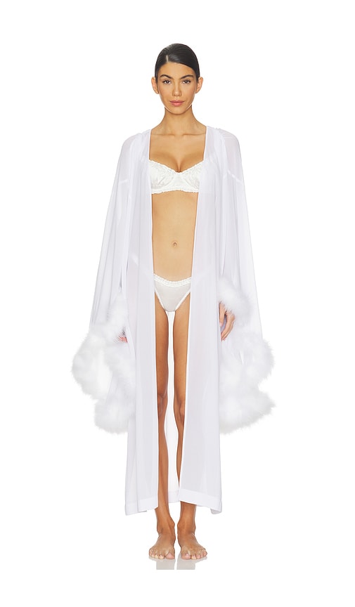 Sleeper Afrodita Lounge Robe In White