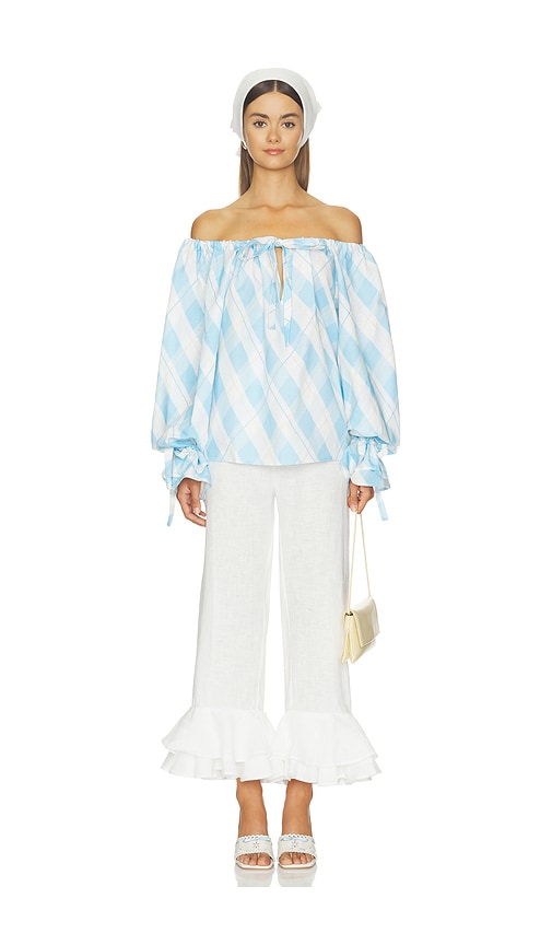 Sleeper Cha-cha Linen Lounge Pants With Headscarf | Thumbnail 5 Sleeper Cha-cha Linen Lounge Pants With Headscarf | Thumbnail 5