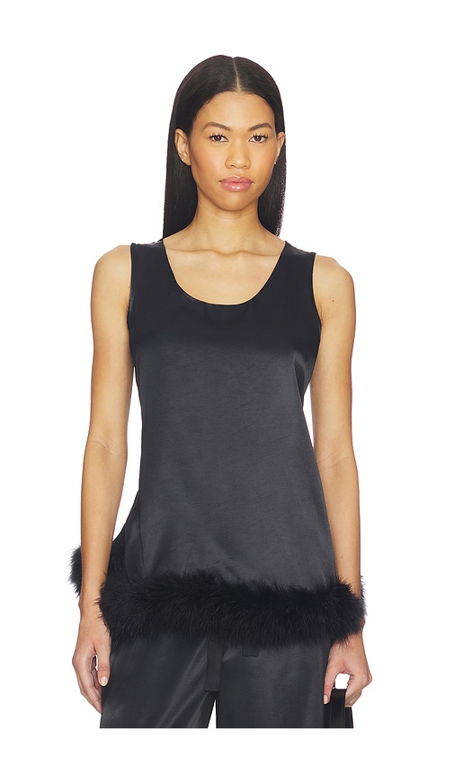 Sleeper Bisou Bisou Top With Feathers