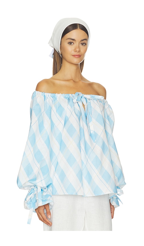 Sleeper Cha-cha Lounge Blouse | Thumbnail 2