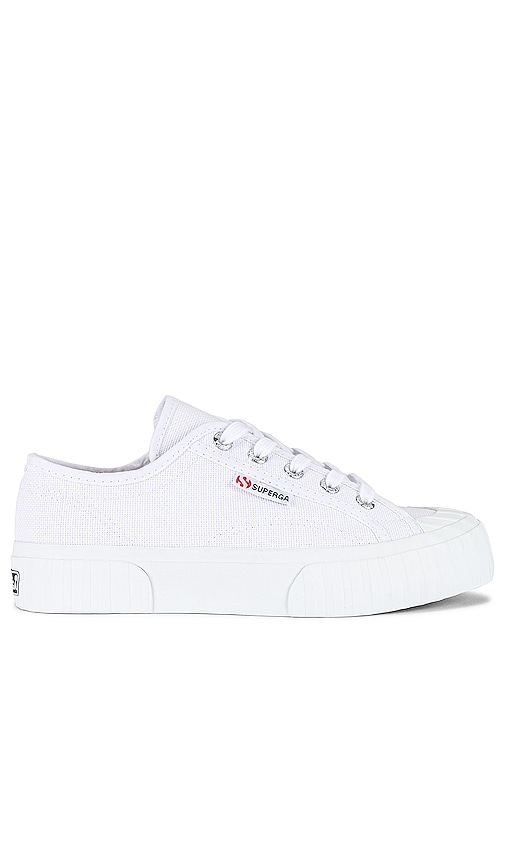 Superga 2630 Stripe Sneaker in White