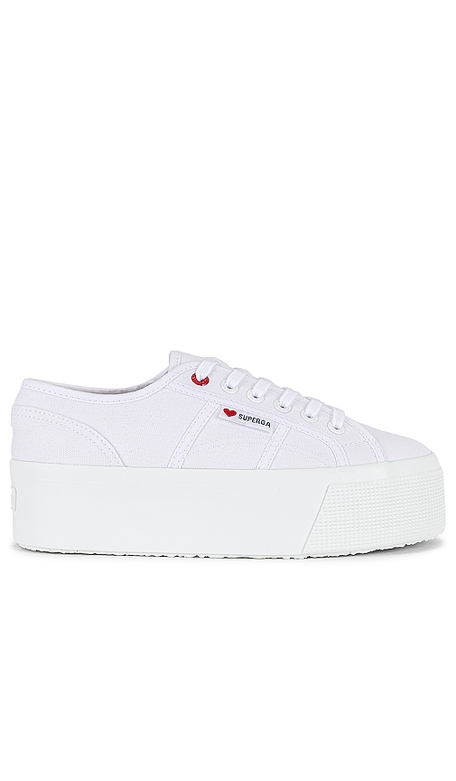 SUPERGA 2790 LITTLE HEART 运动鞋 – WHITE & RED HEART