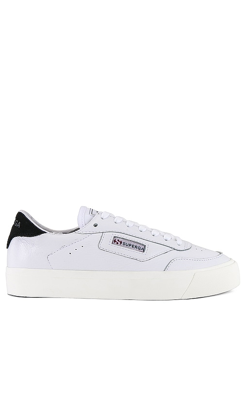 Superga 3843 Court Sneaker In White
