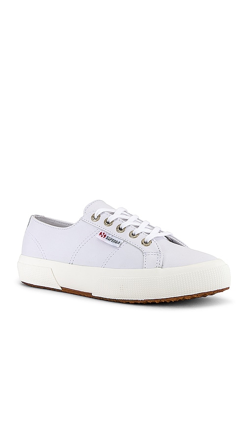 Shop Superga 2750 Nappa Sneaker In White