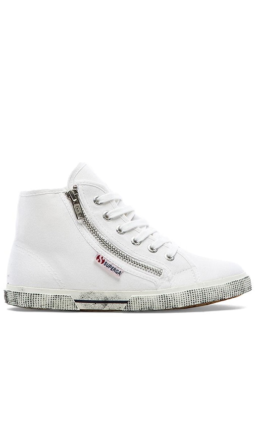 white high top superga