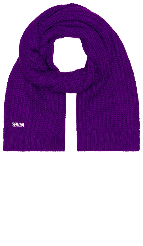 Ser.o.ya Ash 围巾 – 紫色 In Violet