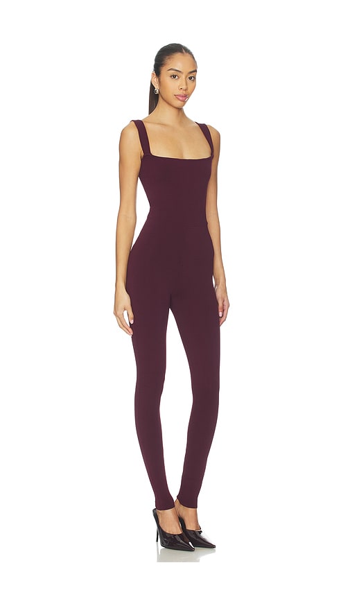 Ser.o.ya Kendall Catsuit In Burgundy