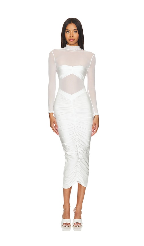 Shop Ser.o.ya Levina Dress In White