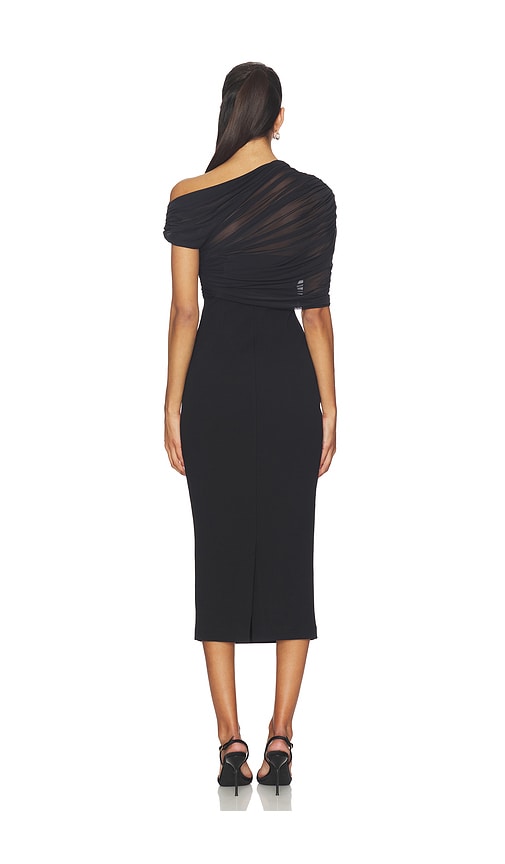  Seroya Midi-kleid Selma In Black. Größe Xs. Also In Xxs, S. 